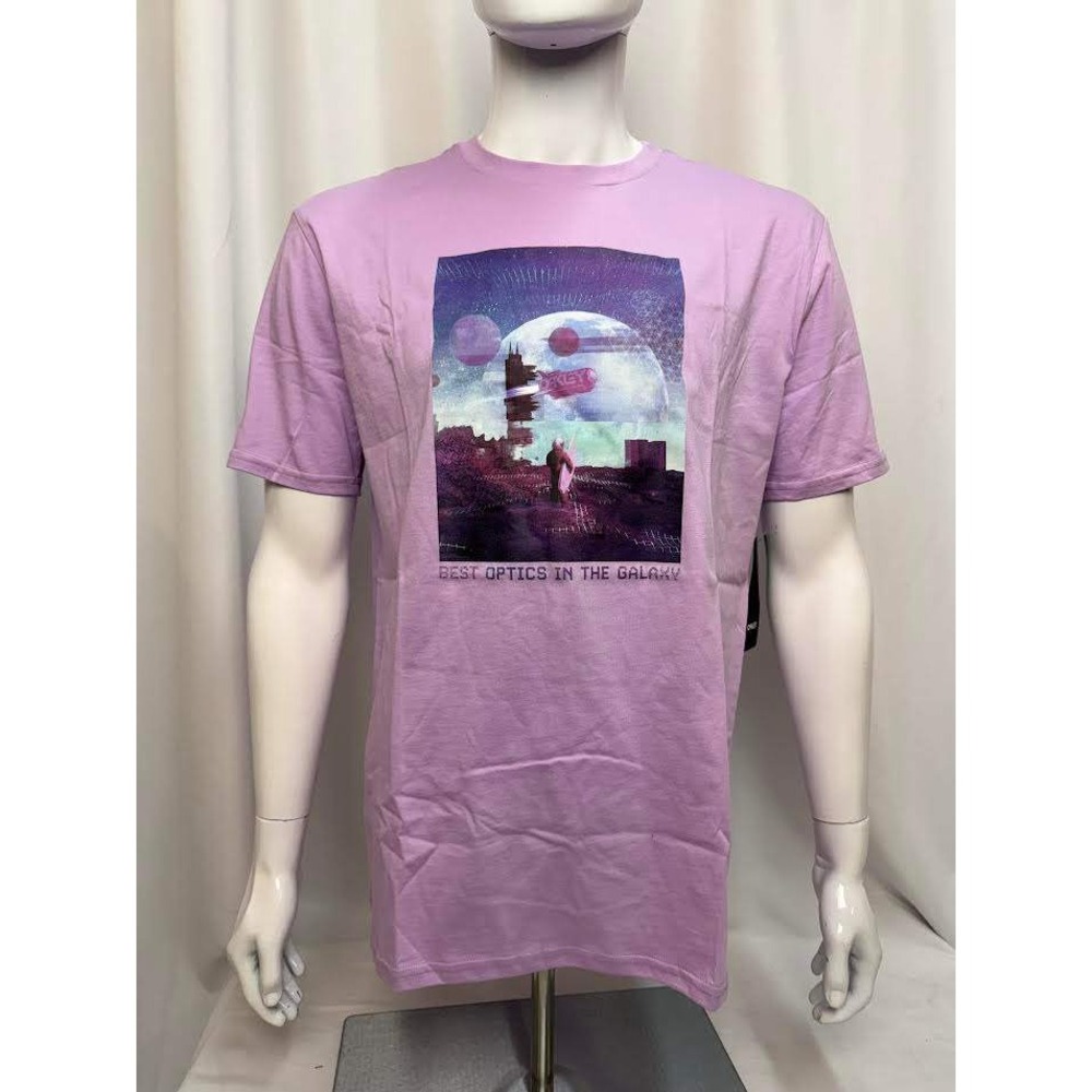 Oakley Men's Outer Limits Ss Dusty Lavender Graphic T-Shirt LARGE NWT